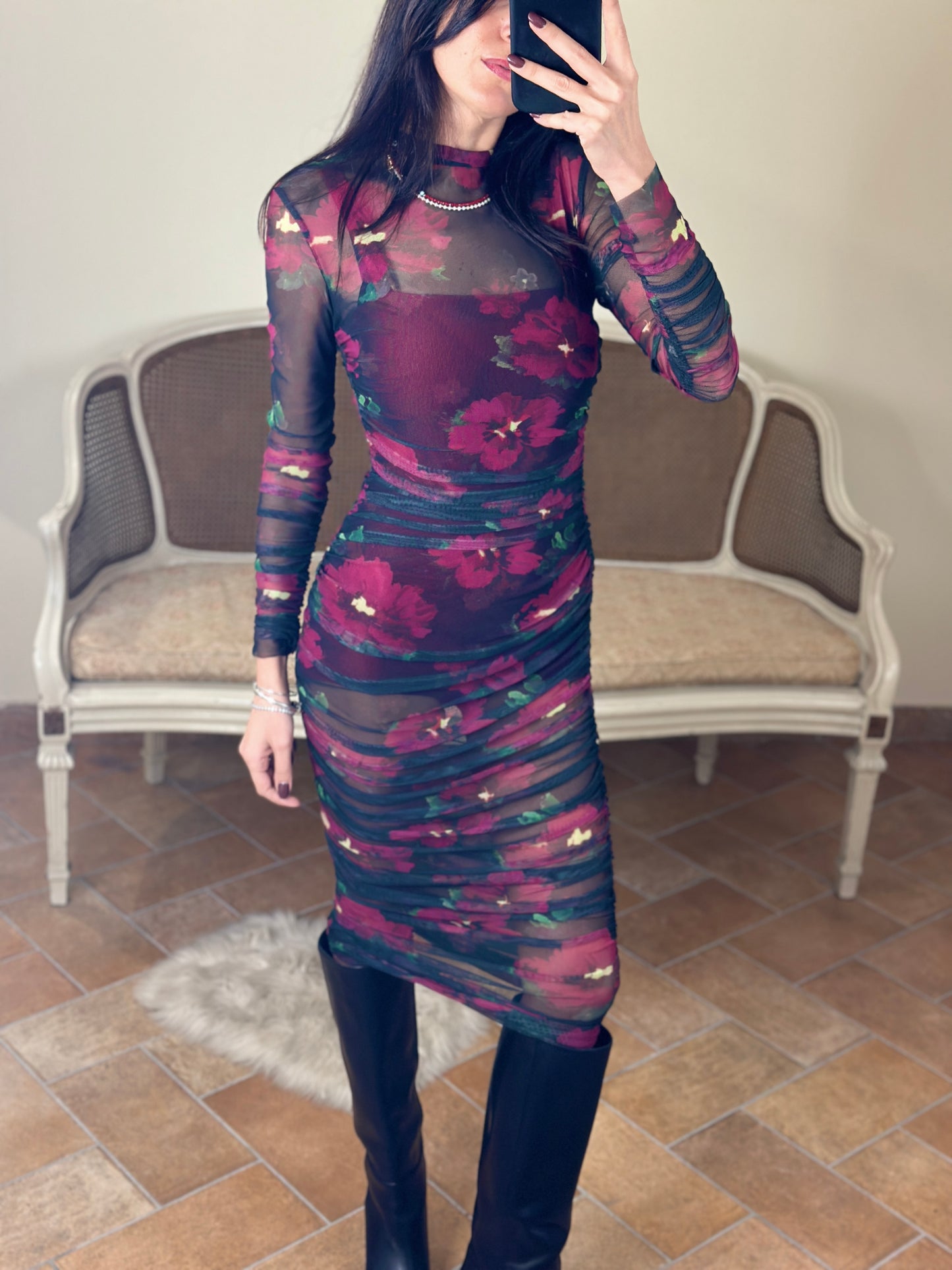 Silence Limited PEONIA dress