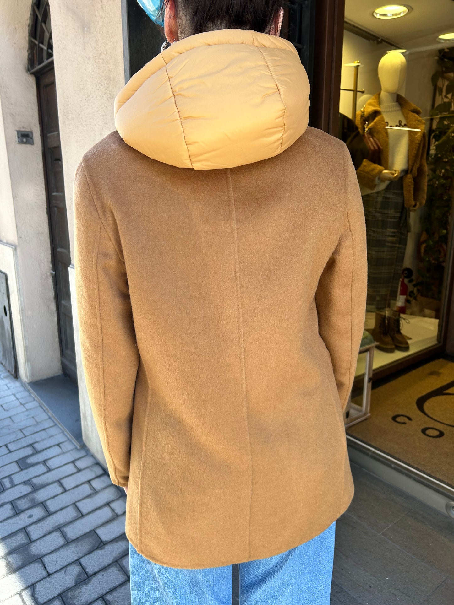 SINCE'RE PARIS cappotto blazer cammello