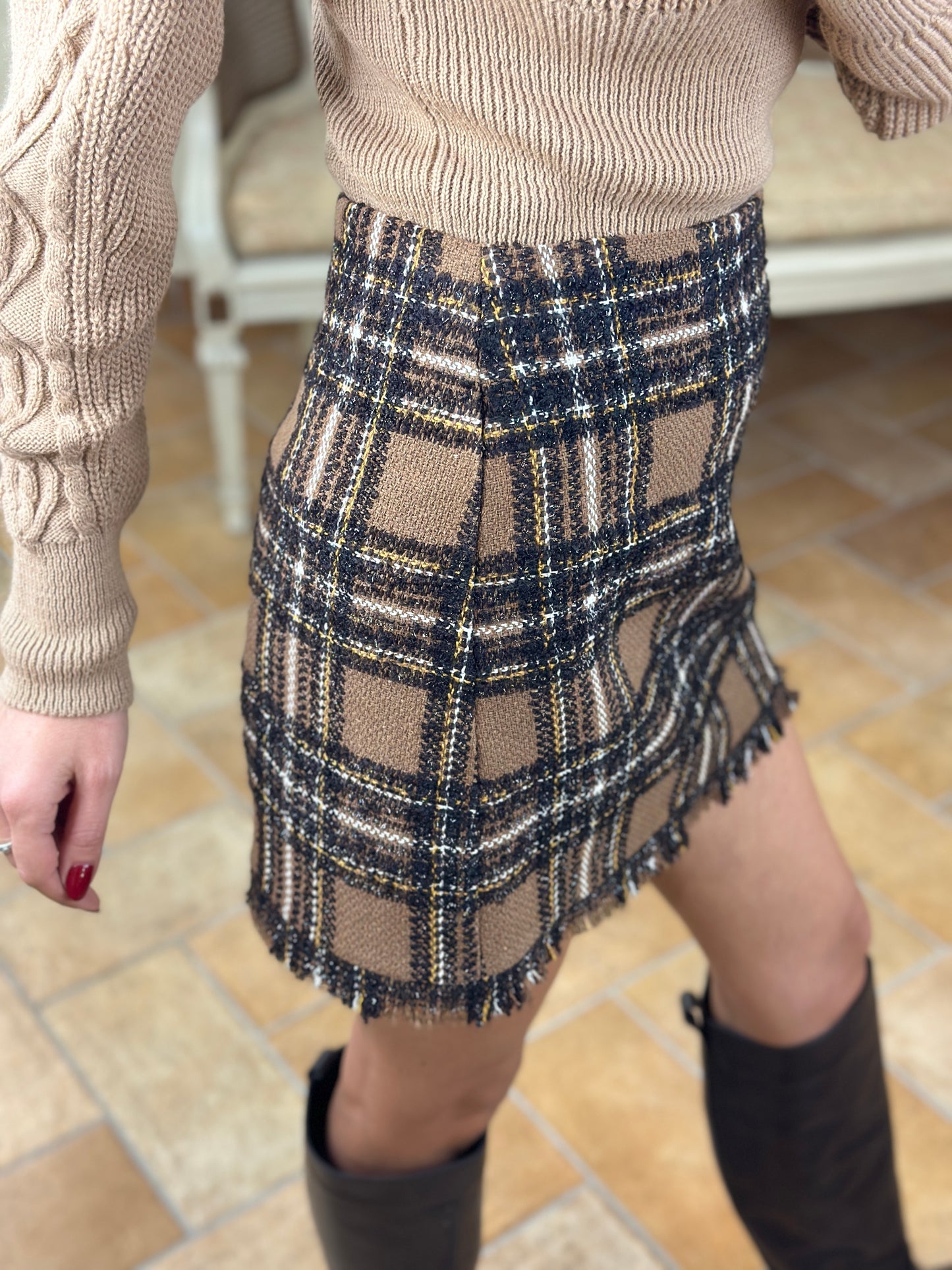 Silence Limited Tartan Skirt