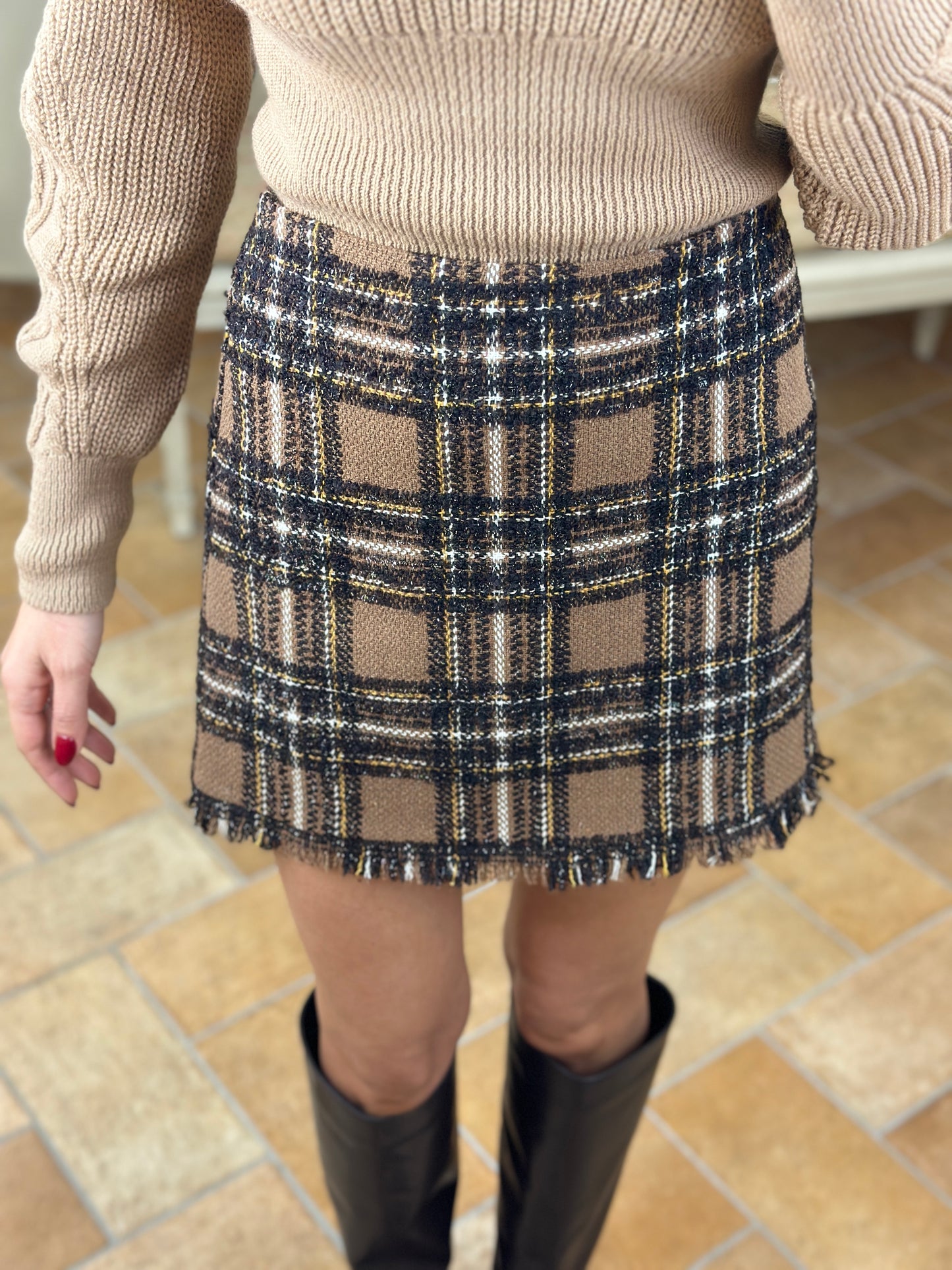 Silence Limited Tartan Skirt