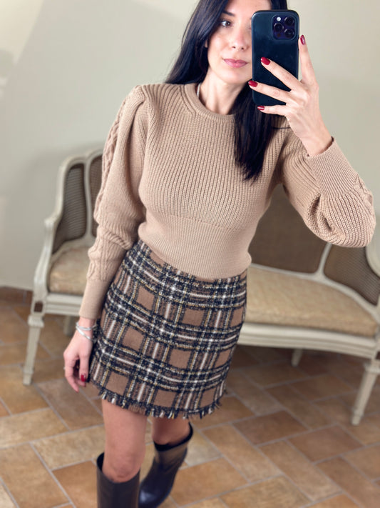 Silence Limited Tartan Skirt