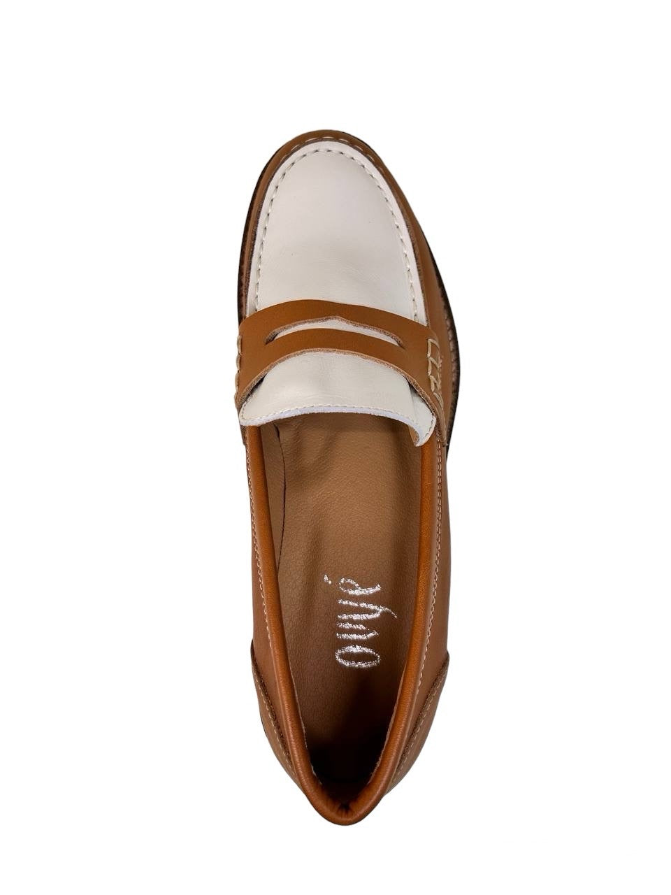 Ovye Mocassino all inglese bicolor Bigiu