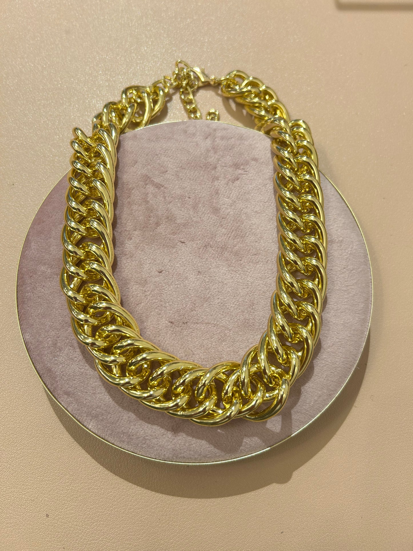 Collana intreccio catena oro