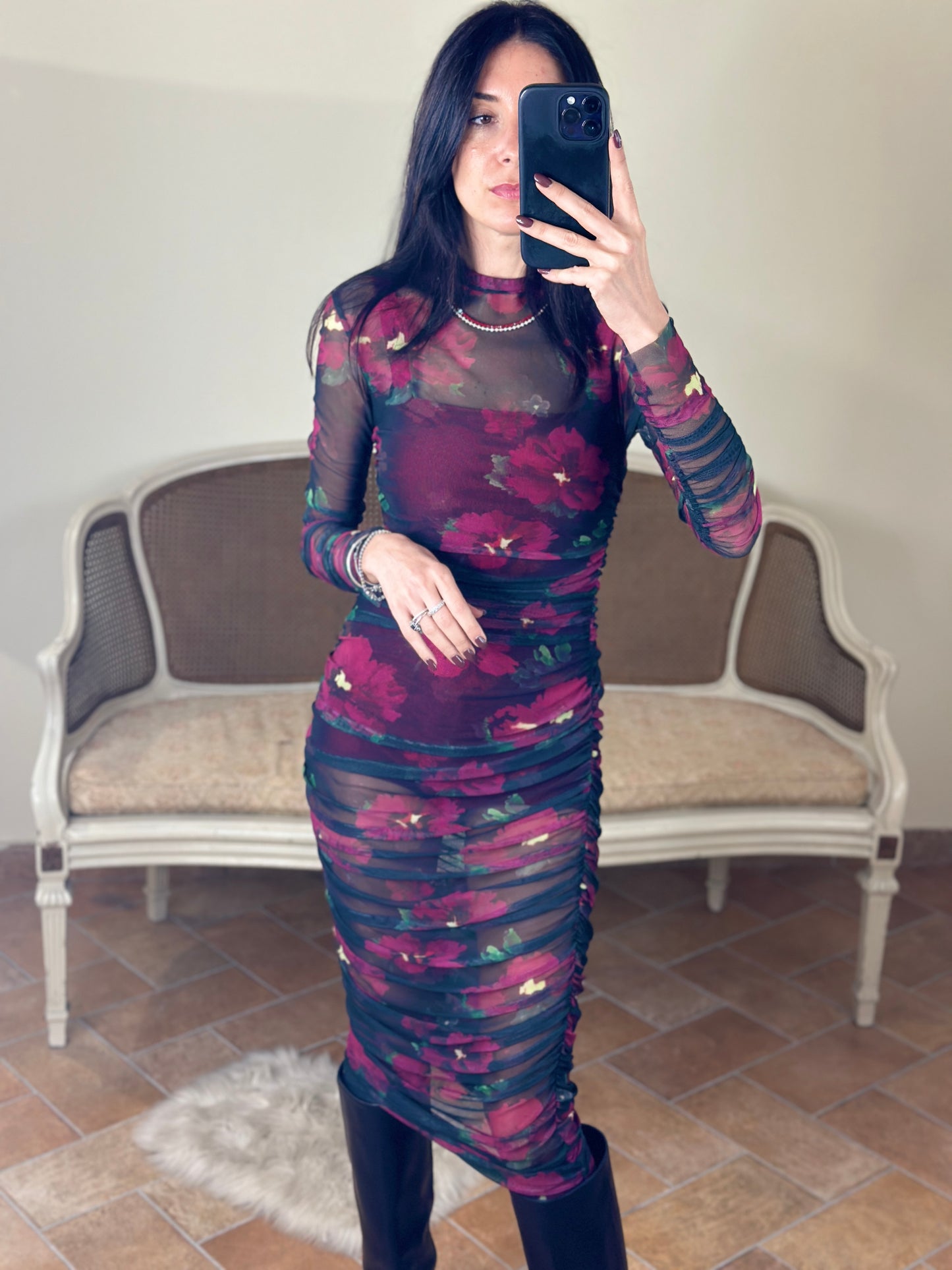 Silence Limited PEONIA dress