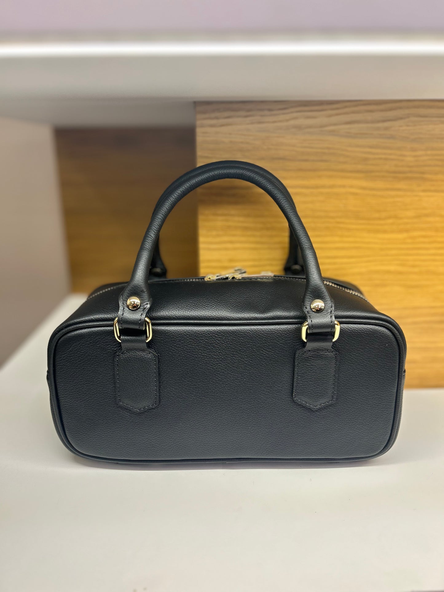 Borsa bauletto in pelle(disponibile in più colori)