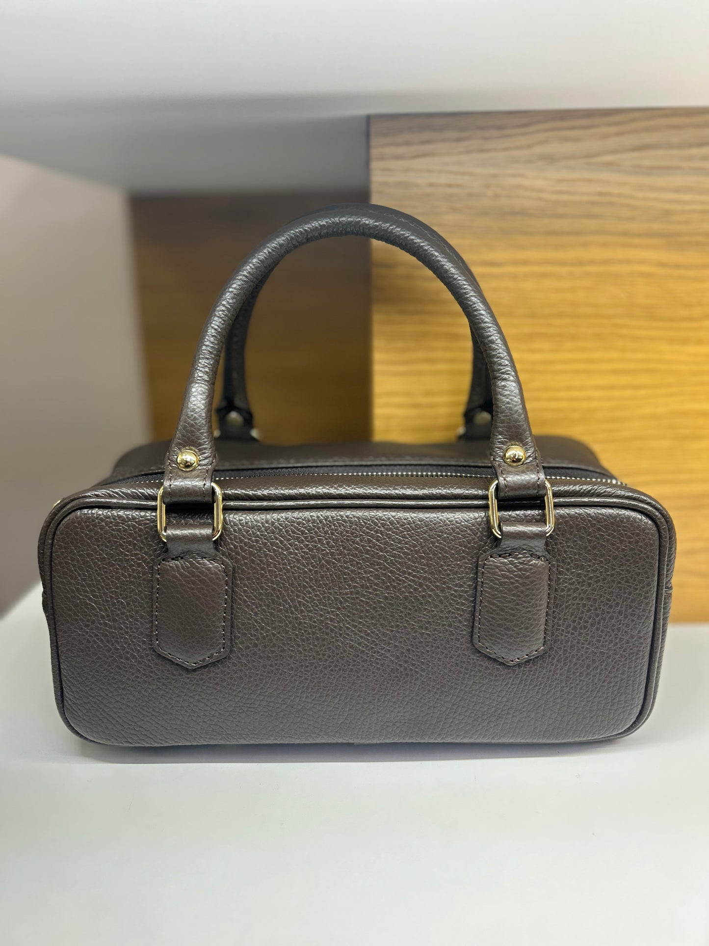 Borsa bauletto in pelle(disponibile in più colori)