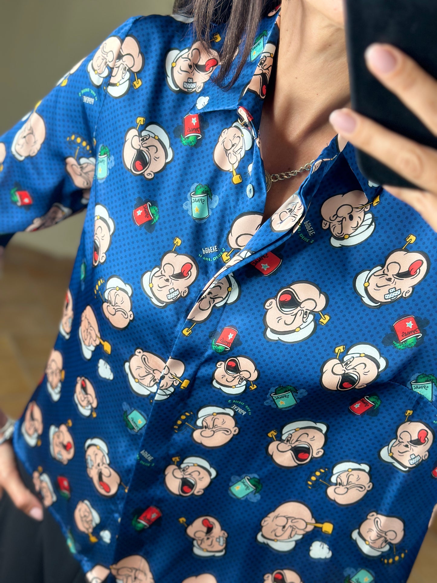 Il thè delle 5 camicia spoon Popeye